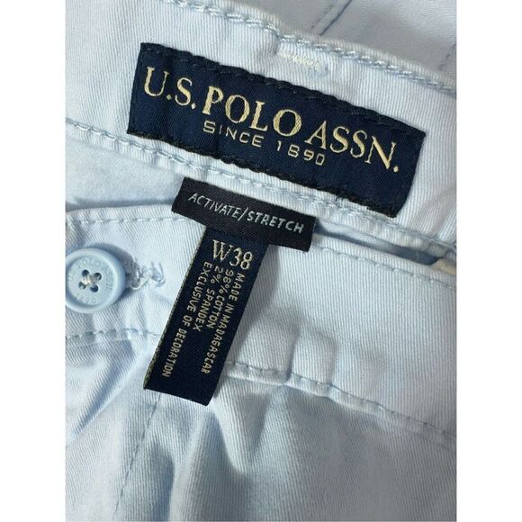 NWT U. S. Polo Assn HARTFORD SHORT 10" INSEAM - Picture 9 of 10